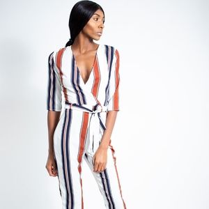 CREAMSICLE MULTICOLORED JUMPSUIT